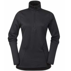 NWT Kerrits Plush Tek Zip Neck, XS Black